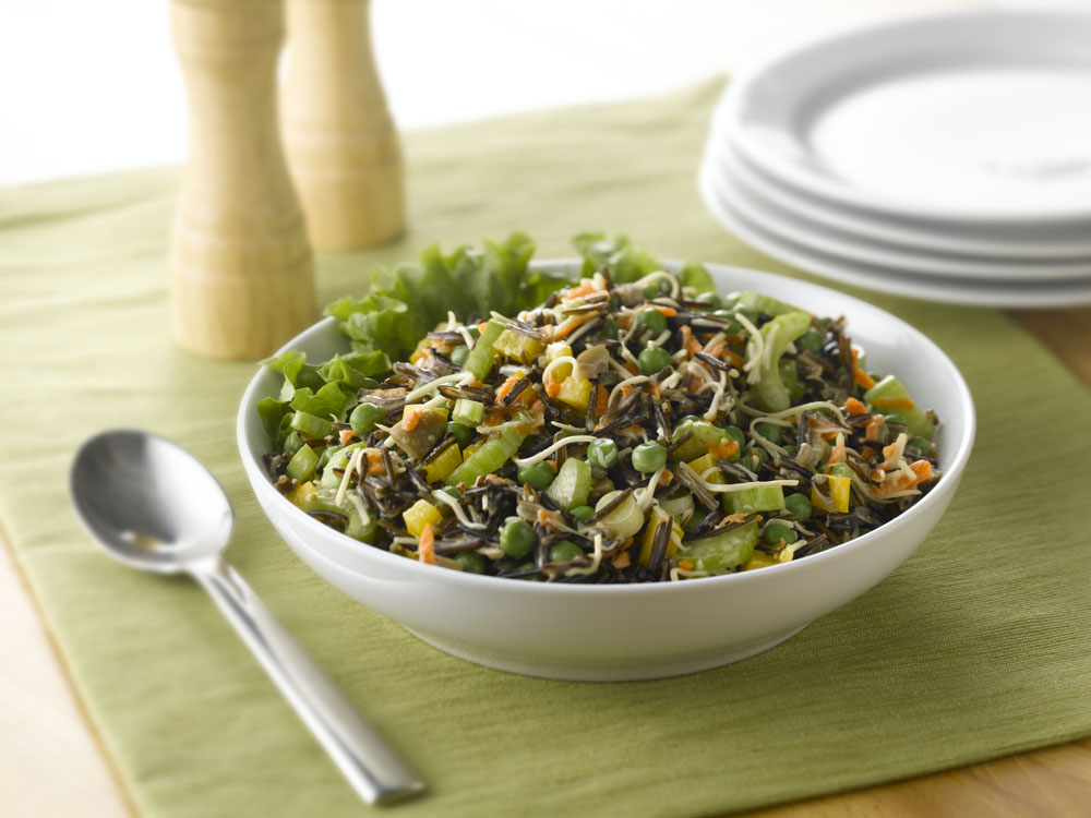 Sweet Pea Wild Rice Salad