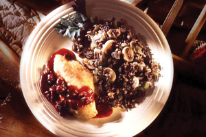 Chicken Breast with Michigan Dried Cherry Sauce