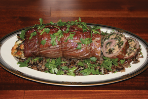 Elegant Italian Stuffed Flank Steak